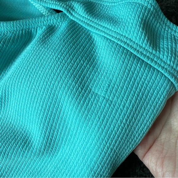 one shoulder cut out ribbed monokini padded - Picture 6 of 6